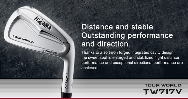 TOUR WORLD TW717V | IRON | HONMA Products | HONMA GOLF